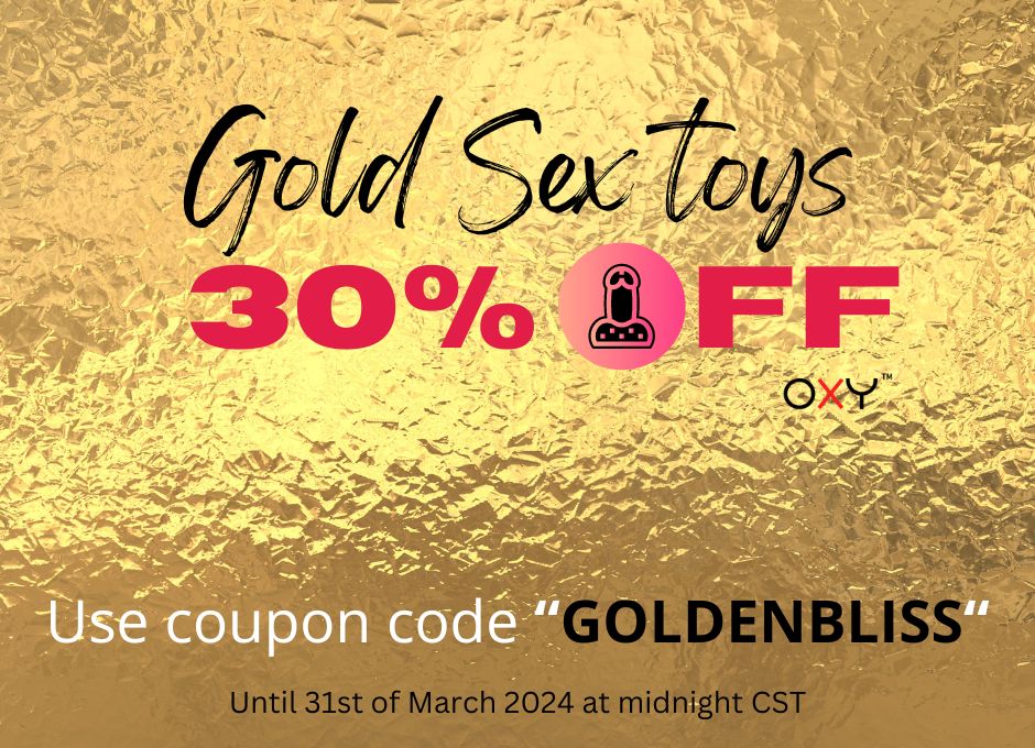 Gold BDSM Gear is going at 30 Cheaper Oxy shop